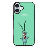 Sheldon J Plankton iPhone 16 Case QC10422