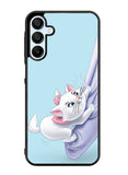 Blue Marie Cat Face Samsung Galaxy A15 5G Case OV10656