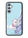 Blue Marie Cat Face Samsung Galaxy A54 5G Case OV10656