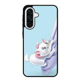 Blue Marie Cat Face Samsung Galaxy A16 5G Case OV10656