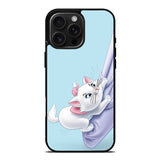 Blue Marie Cat Face iPhone 16 Pro Max Case OV10656