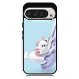 Blue Marie Cat Face Google Pixel 10 | Google Pixel 10 Pro Case OV10656