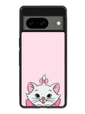 Pink Marie Cat Face Google Pixel 8A Case QC10544