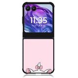 Pink Marie Cat Face Motorola Moto Razr Plus 2024 , Moto Razr+ 2024 Case OV10544