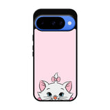 Pink Marie Cat Face Google Pixel 10 Case QC10544