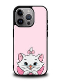 Pink Marie Cat Face iPhone 16 Pro Max Case QC10544