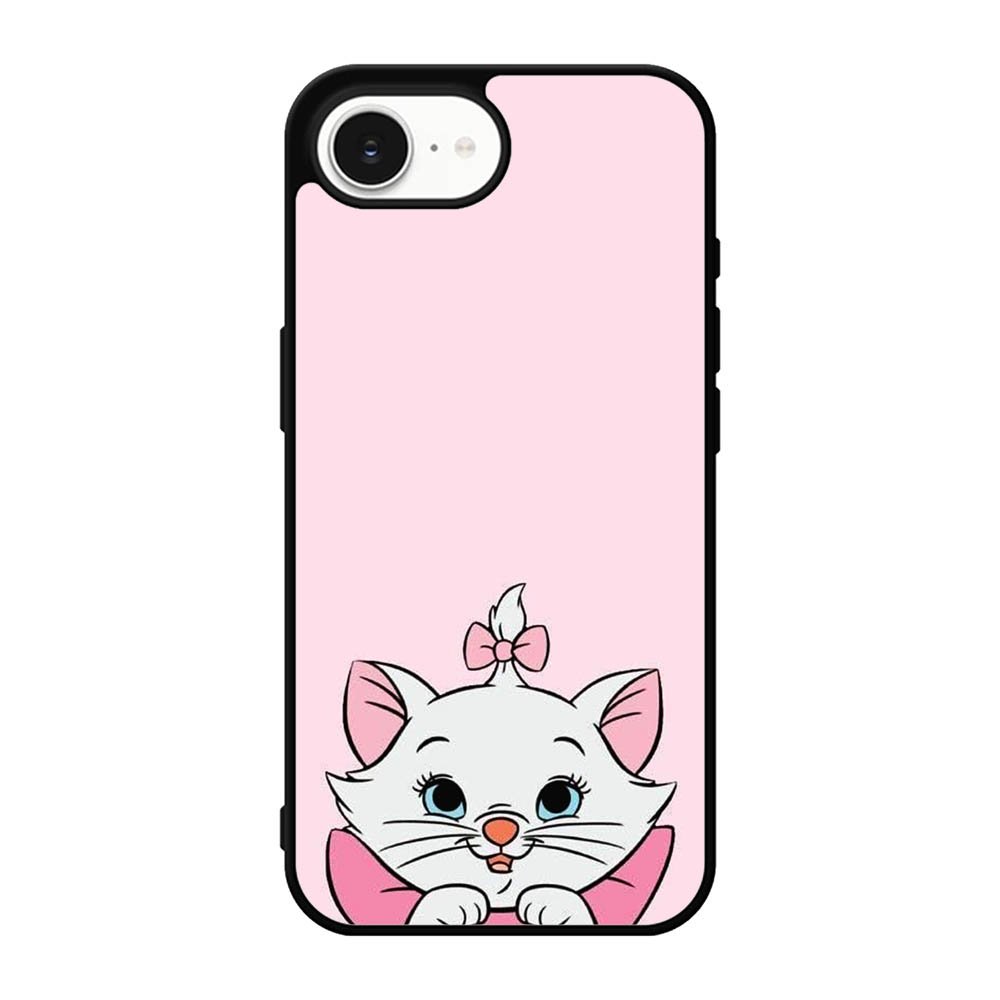 Pink Marie Cat Face iPhone 17e Case QC10544