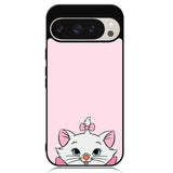 Pink Marie Cat Face Google Pixel 9 Pro XL Case OV10544