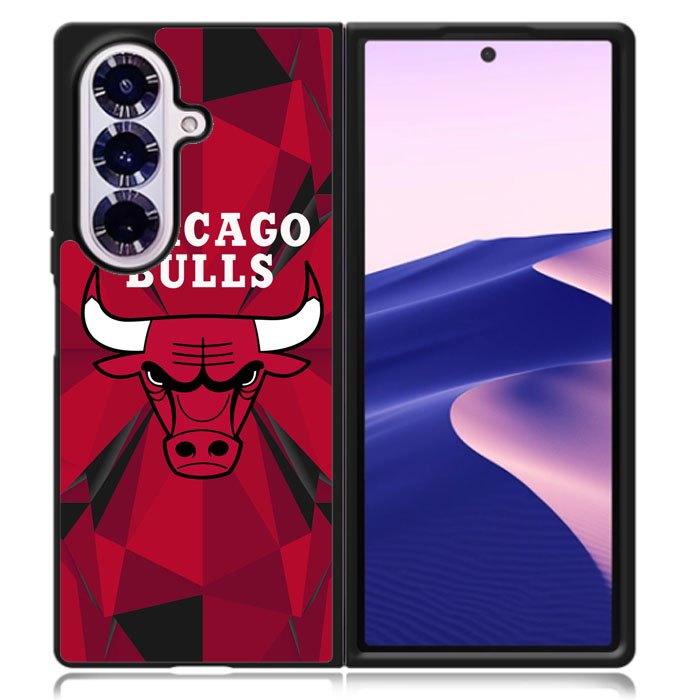 chicago bulls Samsung Galaxy Z Fold 7 Case OV10680