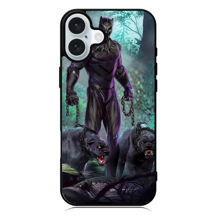 black panther W iPhone 16 Plus Case QC7237