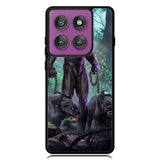 black panther W Motorola Moto Edge 2025 | Moto Edge 60 Fusion | Moto Edge 60 Pro Case OV7237
