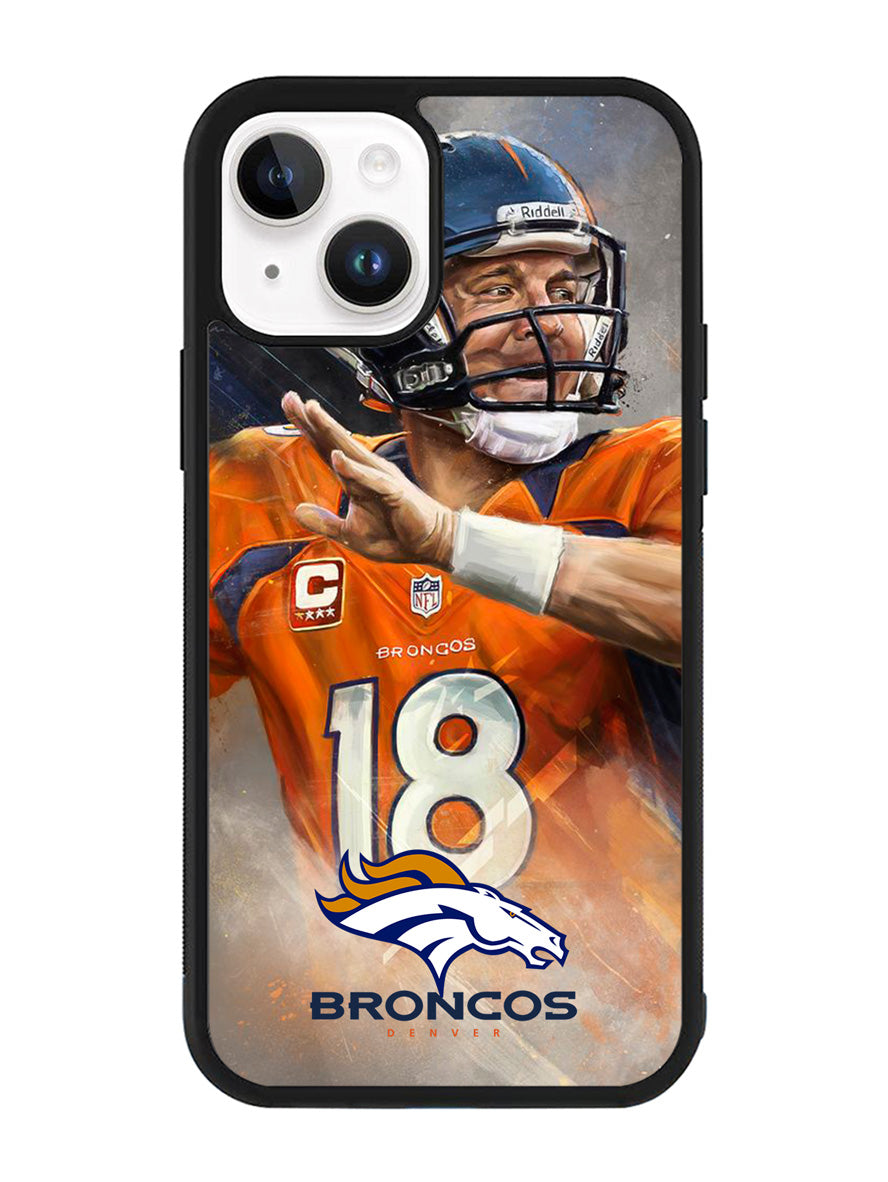 Denver Broncos iPhone 14 Case QC4660