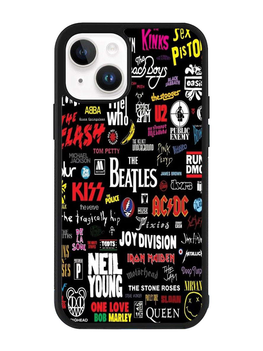 band sticker iPhone 14 Plus Case QC3945