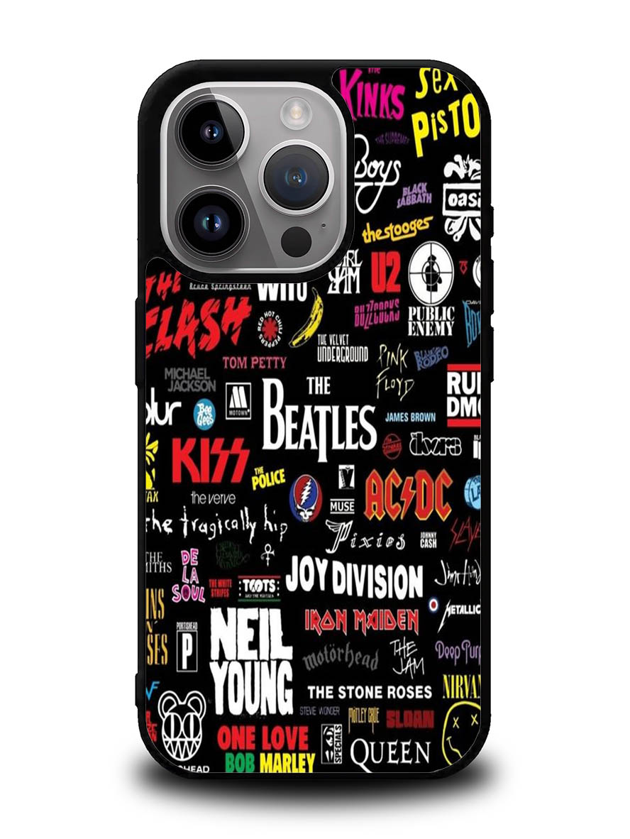 band sticker iPhone 14 Pro Case QC3945