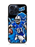 Detroit Lions iPhone 15 Pro Case OV4647