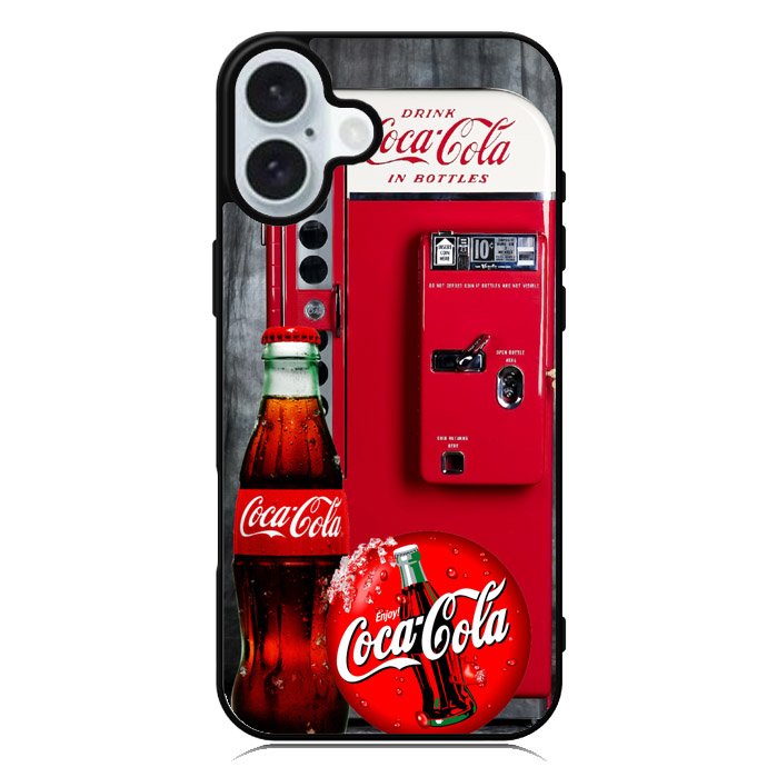 Coca-Cola Vending Machine 2nd iPhone 16 Plus Case