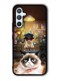 grumpy cat Five Nights at Freddy Samsung Galaxy A54 5G Case OV1551