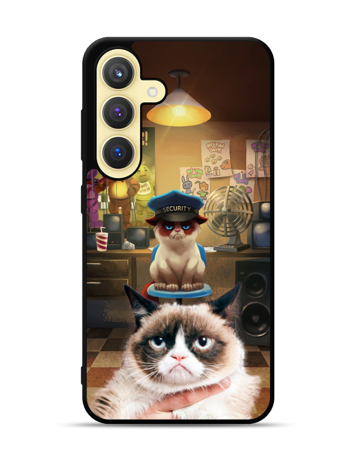 grumpy cat Five Nights at Freddy Samsung Galaxy S23 FE 5G Case QC1551