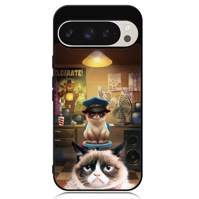 grumpy cat Five Nights at Freddy Google Pixel 9 Pro XL Case OV1551