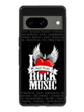 i love rock music Google Pixel 8A Case QC1558