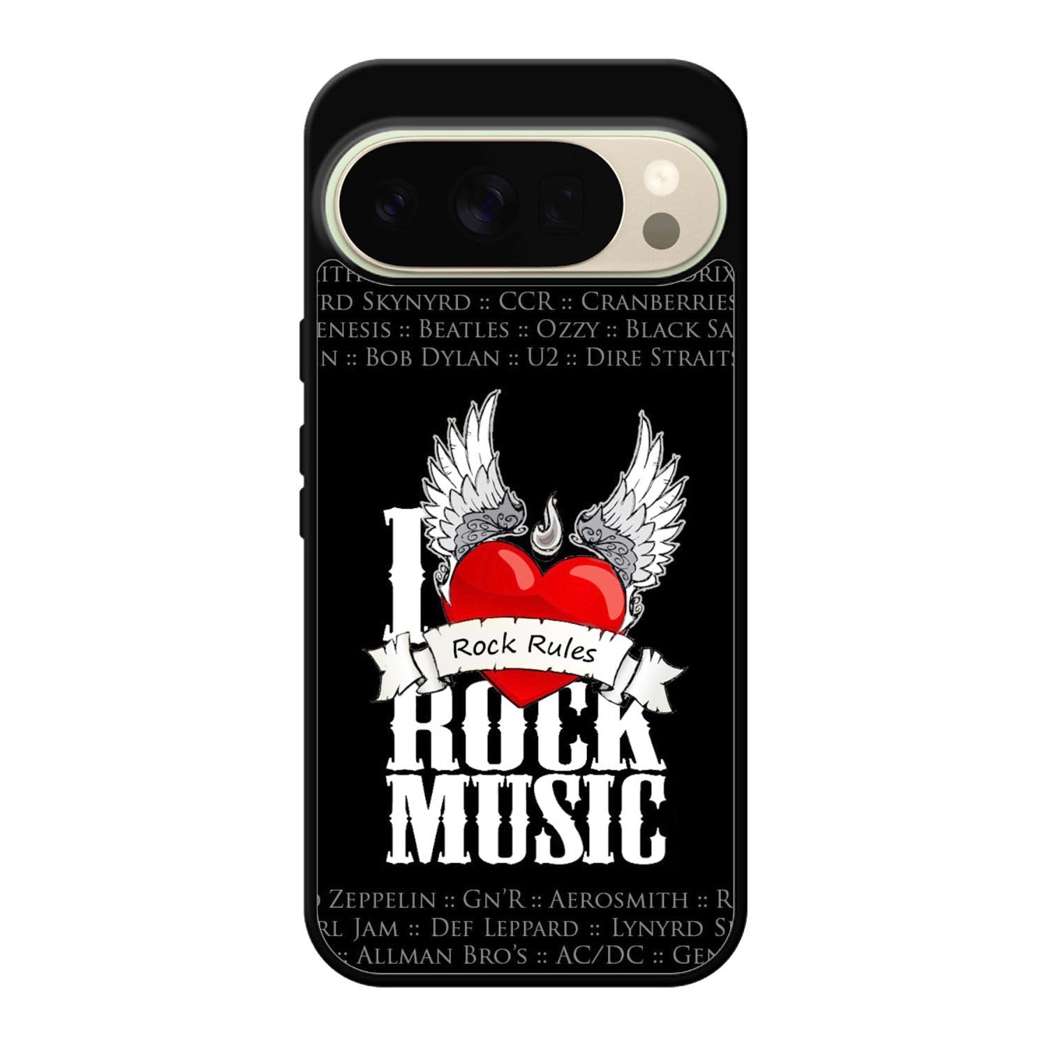 i love rock music Google Pixel 10 Pro XL Case QC1558