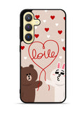 cony brown line Samsung Galaxy S24 Plus 5G , Samsung Galaxy S24+ 5G Case OV1564