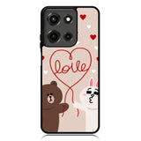 cony brown line Motorola Moto G 5G 2025 Case OV1564