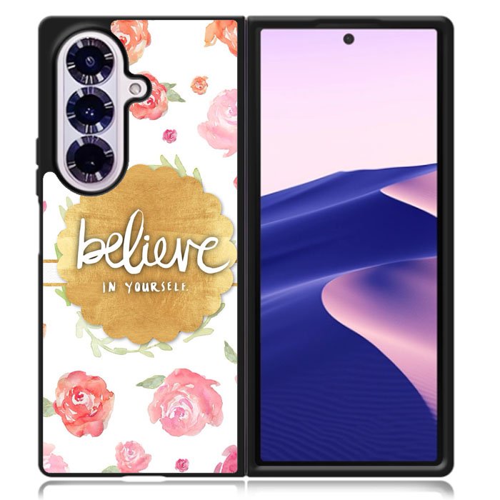 BELIEVE IN YOURSELF Samsung Galaxy Z Fold 7 Case OV1569