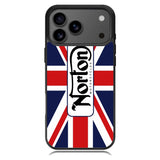 norton motorcycles england flag iPhone 17 Pro Case OV1584