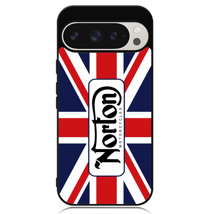 norton motorcycles england flag Google Pixel 9 Pro XL Case OV1584