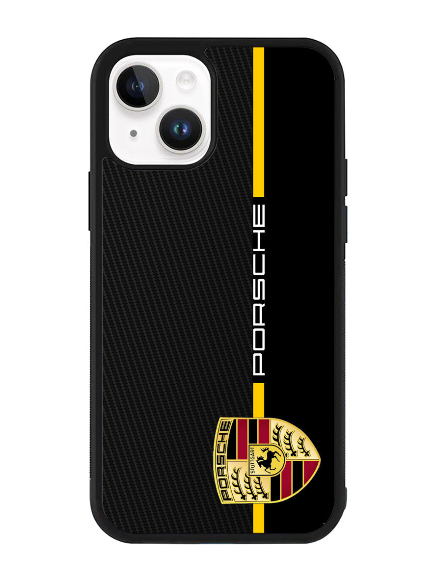 Porsche Stripe Carbon iPhone 15 Plus Case OV2788