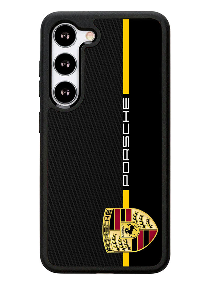 Porsche Stripe Carbon Samsung Galaxy S23 5G Case