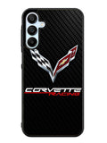 Corvette Logo Carbon 1st Samsung Galaxy A25 5G Case