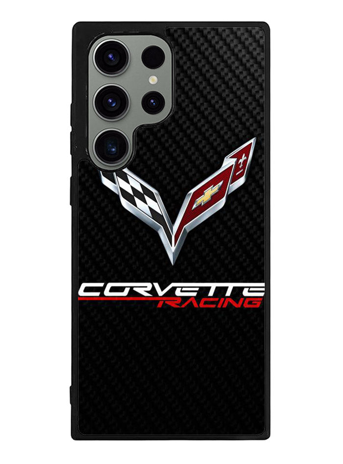Corvette Logo Carbon 1st Samsung Galaxy S23 Ultra 5G Case