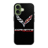 Corvette Logo Carbon 1st iPhone 17 Case