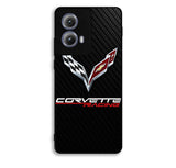 Corvette Logo Carbon 1st Motorola Moto Edge 2024 Case OV7840