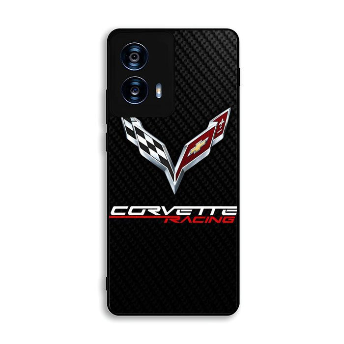 Corvette Logo Carbon 1st Motorola Moto G Power 5G 2024 Case OV5075