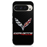 Corvette Logo Carbon 1st Google Pixel 9 Pro XL Case