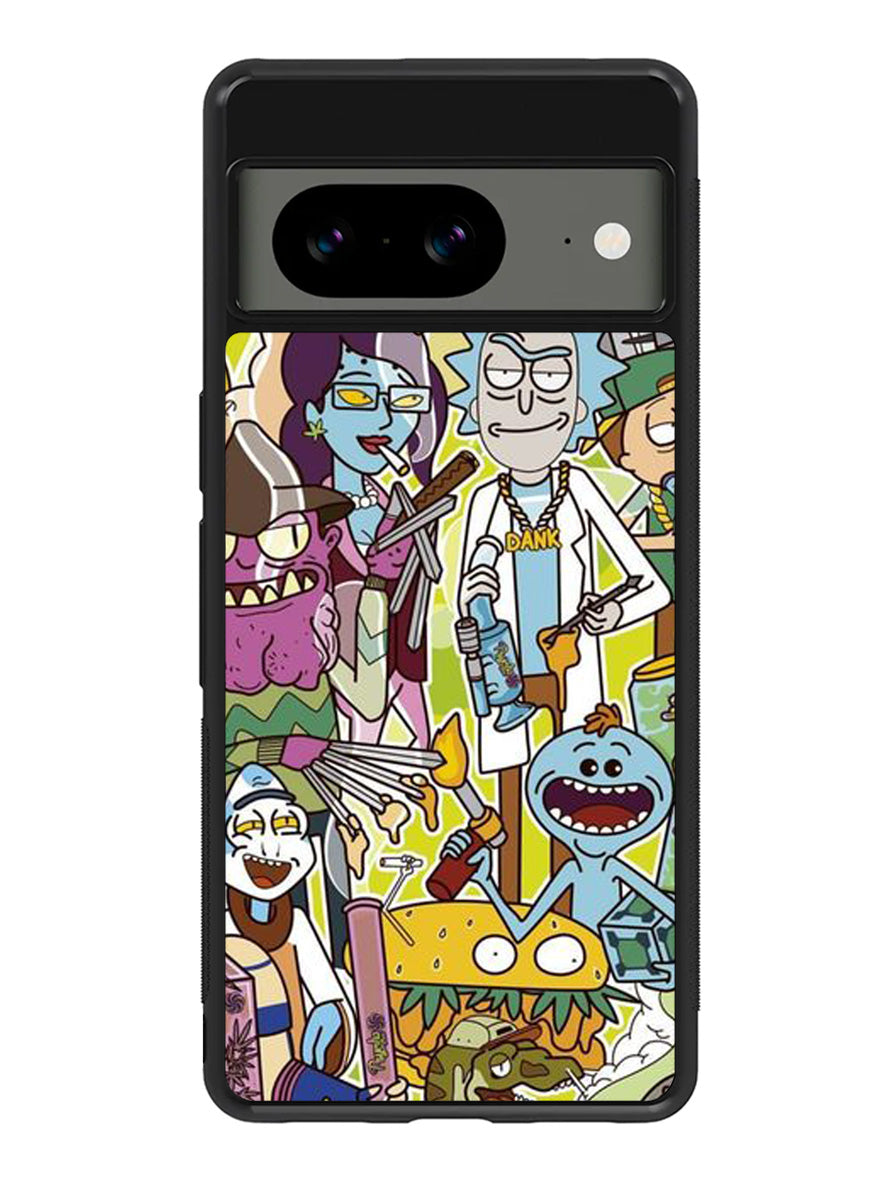 rick and morty Google Pixel 8A Case QC1632