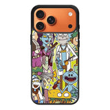 rick and morty iPhone 17 Pro Max Case QC1632