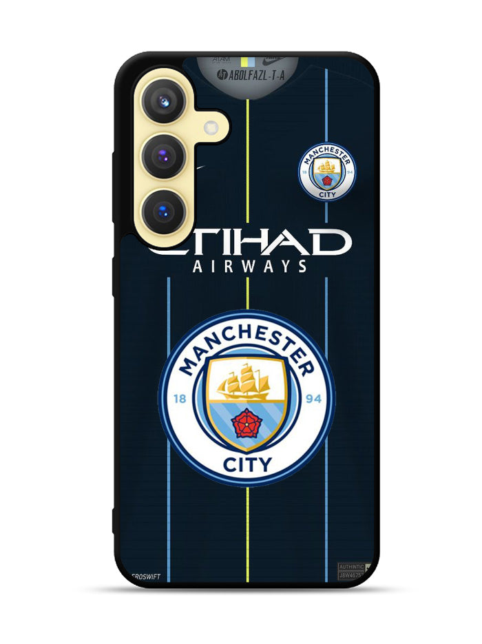 Manchester City 2nd Samsung Galaxy S24 Plus 5G , Samsung Galaxy S24+ 5G Case
