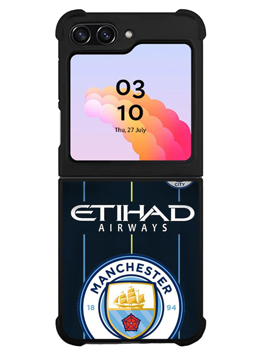 Manchester City 2nd Samsung Galaxy Z Flip 5 5G 2023 Case