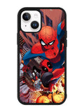 Spiderman and Deadpool funny iPhone 15 Case OV1644