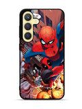 Spiderman and Deadpool funny Samsung Galaxy S24 Plus 5G , Samsung Galaxy S24+ 5G Case OV1644