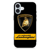 Lamborghini Logo iPhone 16 Plus Case QC1660