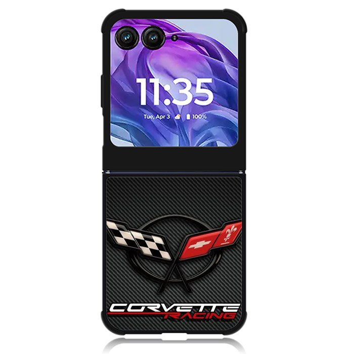 Corvette 2nd Motorola Moto Razr Plus 2024 , Moto Razr+ 2024 Case