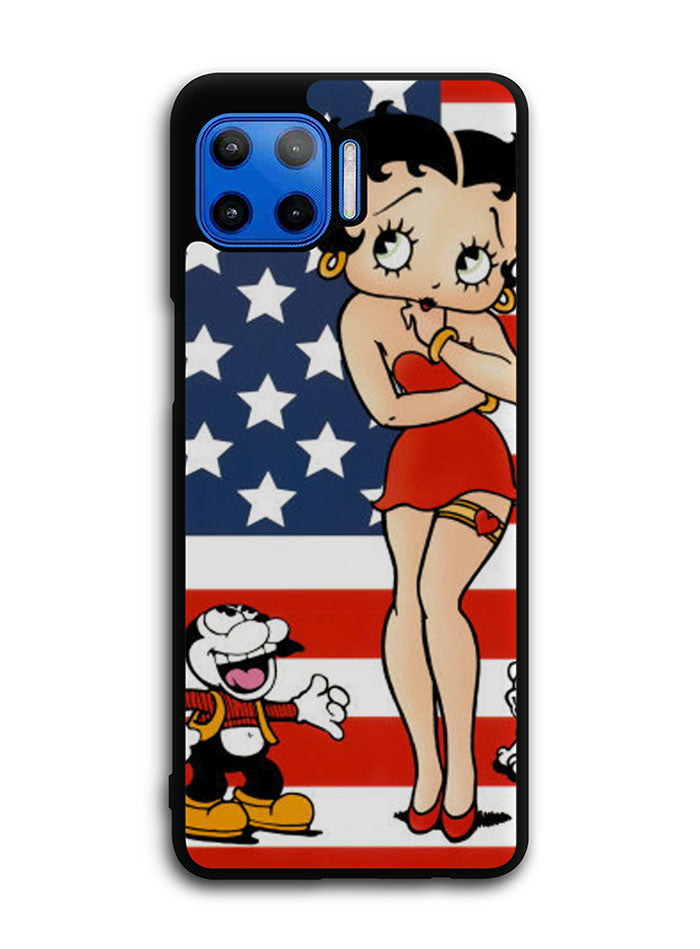 Betty Boop 3rd Motorola Moto One 5G Case , Moto One 5G UW Case , Moto G 5G Plus Case