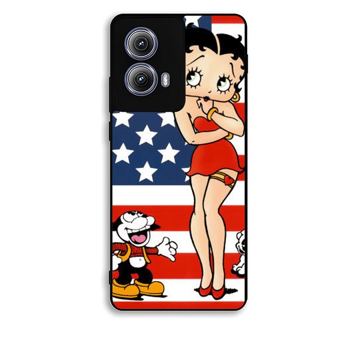 Betty Boop 3rd Motorola Moto Edge 2024 Case OV1196