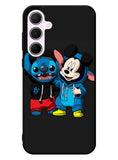 stitch and mickey mouse Samsung Galaxy A55 5G Case