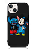 stitch and mickey mouse iPhone 14 Case OV2338